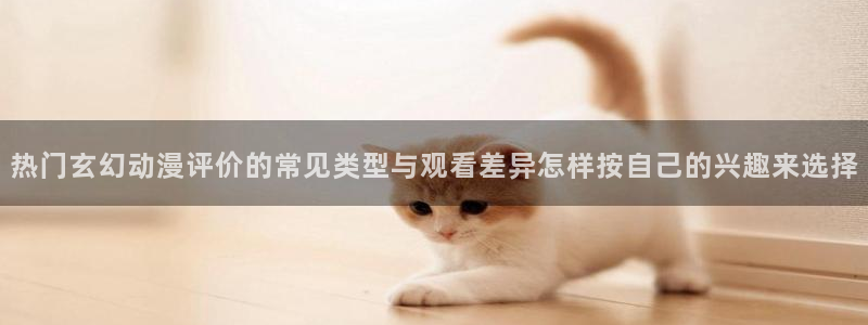 动漫天堂动漫分类:热门玄幻动漫评价的常见类型与观看差异怎样按自己的兴趣来选择配图
