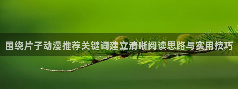 动漫天堂持续更新:围绕片子动漫推荐关键词建立清晰阅读思路与实用技巧配图